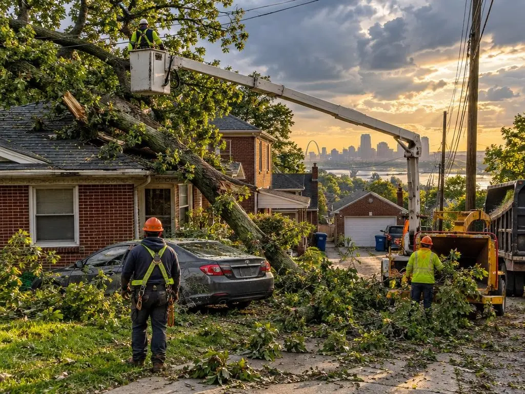 Emergency Storm Tree Removal in St. Louis, MO